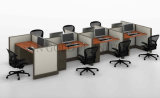 Modern Design Aluminium Frame Glass Office Desk Workstation (SZ-WST796)