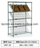 Steel Storage Wire display Shelving for Supermarket Use