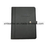 Leather Travel Agenda Holder A4 Leather Conference Folder with Calculator