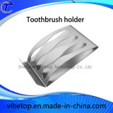 Stainless Steel Toothbrush Holder on Wall by Polished Chrome Finished