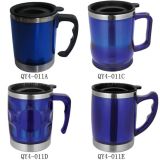 2015 Fashinoal Plastic Coffee Cup with Lid Dn-052