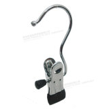 Metal Chrome Plated Boots Shoes Display Clip Hanger