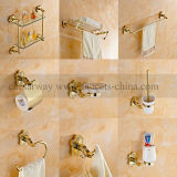 Wall Mounted Golden Bathroom Accessories