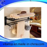 China Stainless Steel Multifunction Kitchen Black Storage Rack (VKH-003)