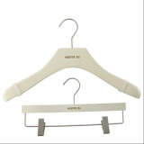 Best Price Wooden Clothing Hanger with Nonslip Plastic Strip
