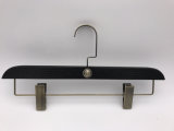 Plastic Bottom / Pant Hanger with Metal Square Hook