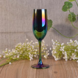 6oz Ion Electroplated Glass Stem Wine Champagne for Candle Making