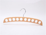 Eco-Friendly Lotus Wooden Hanger for Scarf with 10 Circle