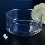 Wholesale 540ml Clear Hand Made Stackable Glass Candle Holders