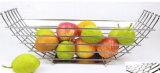 Chrome Wire Kitchen Bathroom Home Hotel Fruit Basket