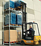 Warehouse Heavy Duty Storage Metal Stack Racking with Posts Style