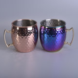 Wholesale Stainless Steel Cup Copper Candle Holder