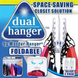 Dual Hanger, Clothes Hanger with LED Light, Coat Hanger