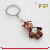Wholesale Custom Logo Metal Bear Keychain
