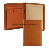 Customized Business Leather Padfolio with Tablet Holder