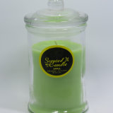 Wholessle Clear Custom Scented Glass Jars Candles in Glass Jar