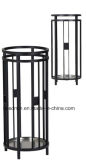 Retail Rolling Grocery Store Furniture Umbrella Display Stand Promotional Rack