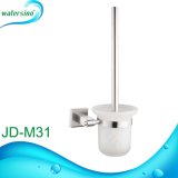 Wall Mounted Bathroom Round Toilet Brush Holder with Cup