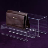 Fashion Clear Acrylic Handbag Rack Displays Stand for Boutique