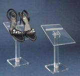 Transparent Cheap Perspex Shoe Rack Shelf Acrylic Shoe Display Stand
