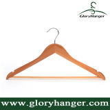 Cheap Hotel Wooden Cloth Hangers with Logo