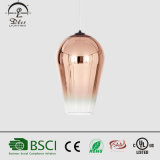 Glass Copper Pendant Lighting for Restaurant Decoration