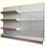 Slotted Wall Supermarket Metal Perforated Shelf