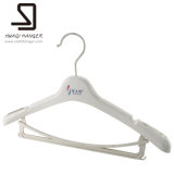 White Plastic Clothes Hanger, Cheap Plastic Garment Hanger