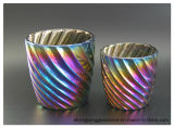 Hot Sell Colorful Ion Plating Candle Holders for Home Decor