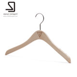 Non Slip Wooden Cloth Hanger for Supermarket or Hotel
