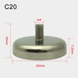 C20mm Permanent Pot Magnet Suck Covered Nickel Plating