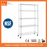 4-Shelf Wire Shelving Rack, 48