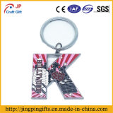 Promotional Custom Letters Keychain with Soft Enamel for Decoration