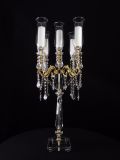 Luxury Crystal Galss Candleholder for Wedding Events Party