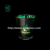 Color Double Wall Glass Candle Cup by SGS, BV (5.3*7.5*8.3)