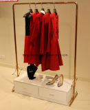 Ladies Garment Display Rack with Coating Black Color