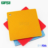BPA Free Cell Pattern Square Shaped Food Grade Silicone Mat Placemat Potholder