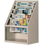 Newspaper Shelf and Magazine Shelf Holder Book Shelf