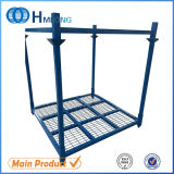 Warehouse Storage Metal Tyre Rack with Bottom Wire Mesh