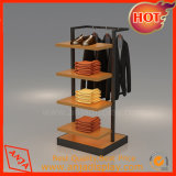 Boutique Gondola Display Racks with Shelves for Clothing