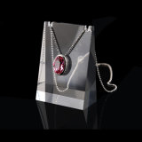 Acrylic Necklace Jewelry Pendant Display Stand Holder Show Shelf Rack