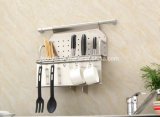 Stainless Steel Kitchent Layer and Cup Holder with Hook Rack Gfr-312
