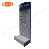 Metal Floor Standing Slatwall Display mobile Phone Accessory Shelf Stand