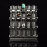 New 20 Clear Transparent Acrylic Ring Jewellery Display Organizer Holder Show Rack Stand Shelf Storage