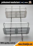 Newest Two-Layer Wall Mounting Stainless Steel Storage Basket