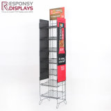 Metal Snack Display Rack with Appointed Color