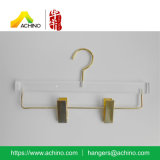 Adjustable Crystal Pant Hanger with Golden Clips (ACPH100)