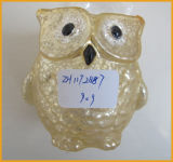 Owl Shaped Christmas Candle Holder