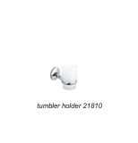 Hot Sales Style Wall Mounted Zinc Alloy Single Tumbler Holder Chrome Finish 21810