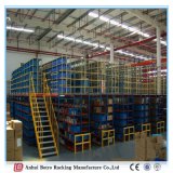 High Rise Work Platform, Heavy Duty Warehouse Shelf China Storage Mezzanine